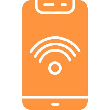 akıllı telefon simgesi, modern vektör illüstrasyonu