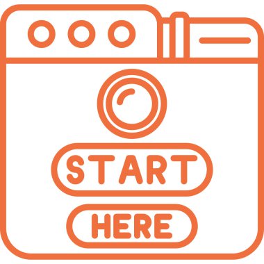 Bir takvim simgesinin vektör illüstrasyonu