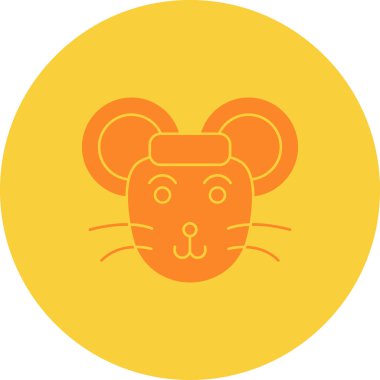 hayvan simgesi vektör illüstrasyonu