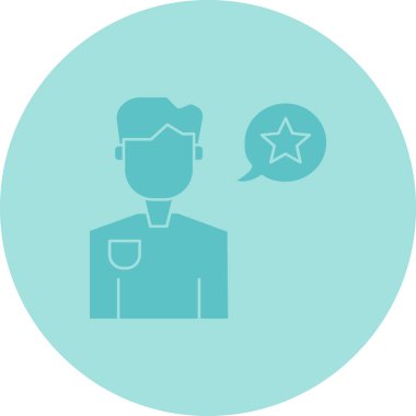 Modern simgenin vektör illüstrasyonu