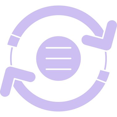 Modern simgenin vektör illüstrasyonu