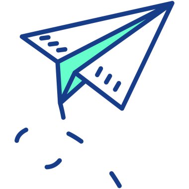 Uçak. Web simgesi basit illüstrasyon