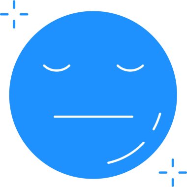 duygu yüz duygu simgeleri düz stil simgesi