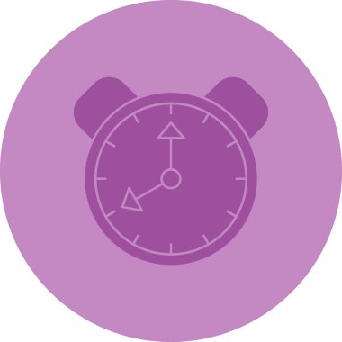 Kişisel ve ticari kullanım için zaman vektör simgesi simgesi vektör çizimi..