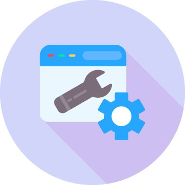 seo modern simgesinin vektör illüstrasyonu