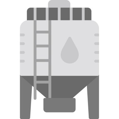 gaz tankı vektör simgesi