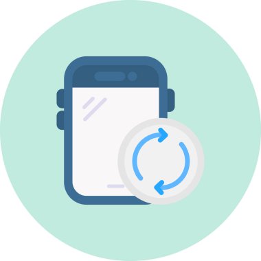 Telefon simgesi vektör illüstrasyonu