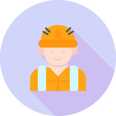 İnşaatçı adam simgesi