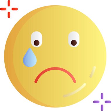 Düz biçimli emoji simgesi