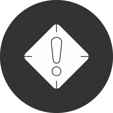 Modern bir simgenin vektör illüstrasyonu