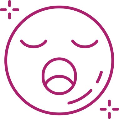 Özet biçiminde emoji yüz simgesi