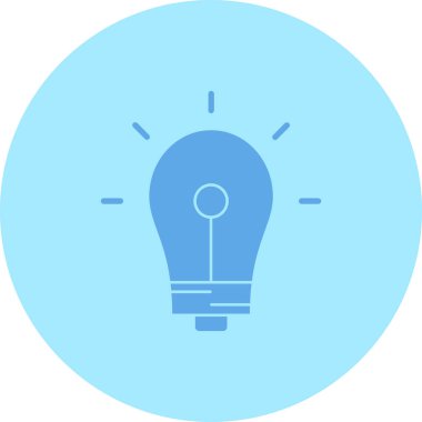 ampul simgesi vektör illüstrasyonu