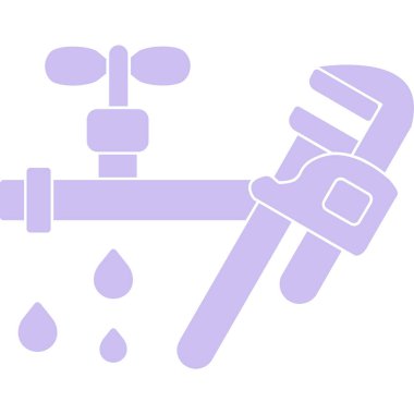 Su musluğu. Web simgesi