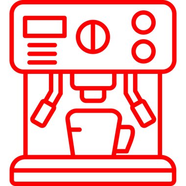 Kahve fincanı. Basit tasarım