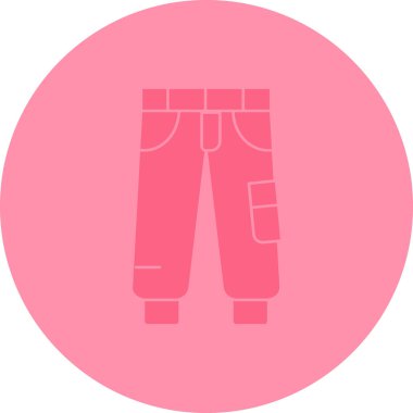 Modern kadının vektör çizimi