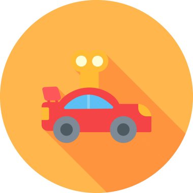 Düz biçimli otomatik servis simgesi