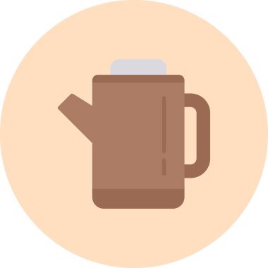 Bira kupası. Web simgesi basit illüstrasyon