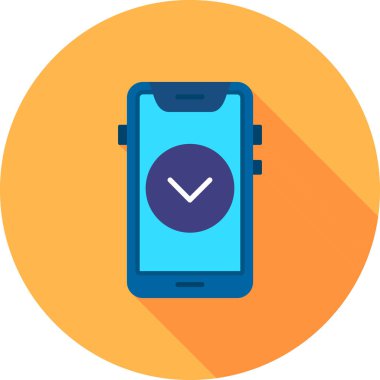 cep telefonu vektör simgesi