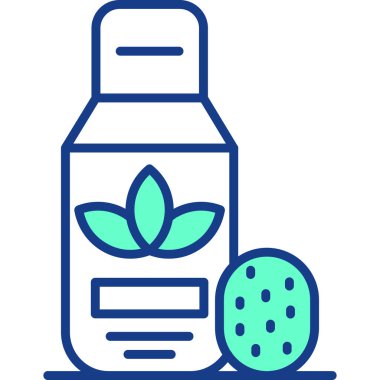 Yemek. Web simgesi basit illüstrasyon