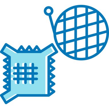 tenis raketi ve top simgesi