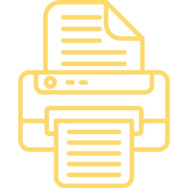 belge simgesi vektör illüstrasyonu