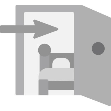 kapı web vektör simgesi