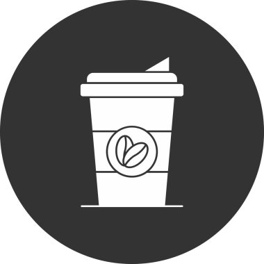 Kahve fincanlı bir kalp.