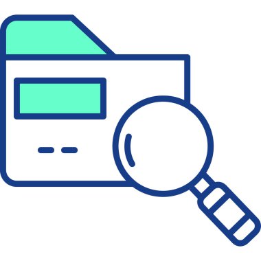 Ara. Web simgesi basit illüstrasyon