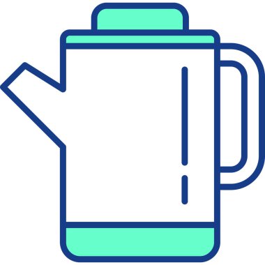 İç bakalım. Web simgesi basit illüstrasyon