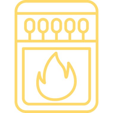 gaz sobası simgesi modada izole edilmiş arkaplan