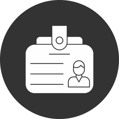 İş simgesinin vektör illüstrasyonu