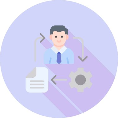 İş adamı vektör illüstrasyonu