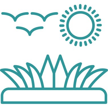 güzellik ve moda ikonu vektör illüstrasyonu