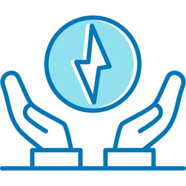 Güç dolgusu. Basit resimleme