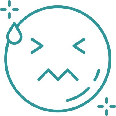 Emoji. Web simgesi basit tasarım