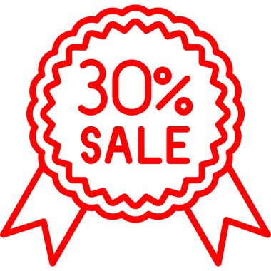 Yeni yıl ve indirim için kırmızı vektör pankartı, 20 0 0 3