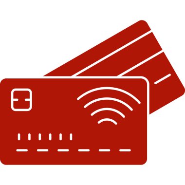 Ödeme sembollü kredi kartı vektör illüstrasyon tasarımı