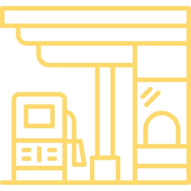 Fabrika simgesi vektör illüstrasyonu