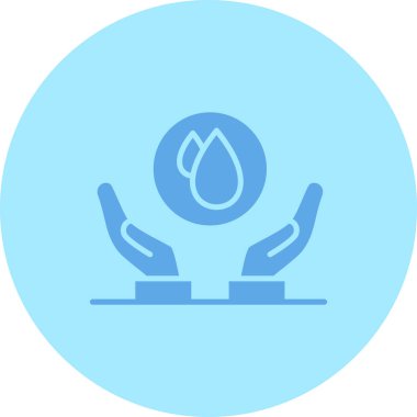 Bir bitki simgesinin vektör illüstrasyonu