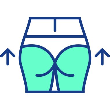 Simge vektörünü kısaltır. İnce çizgi işareti. izole sembol çizimi