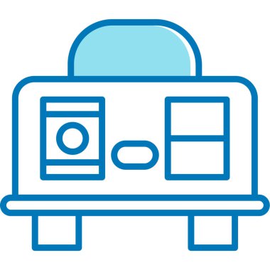 Kamera. Web simgesi basit illüstrasyon