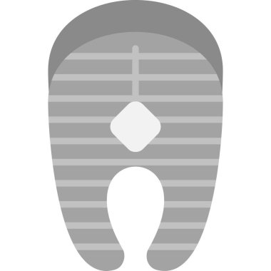 Kış şapka vektör simgesi