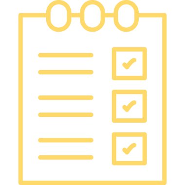 Pano denetim listesi simgesini, vektör çizim