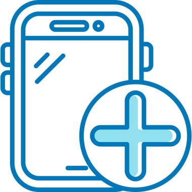 Cep telefonu. Basit resimleme