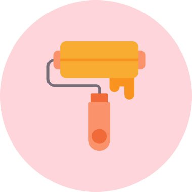 boya fırçası vektör simgesi