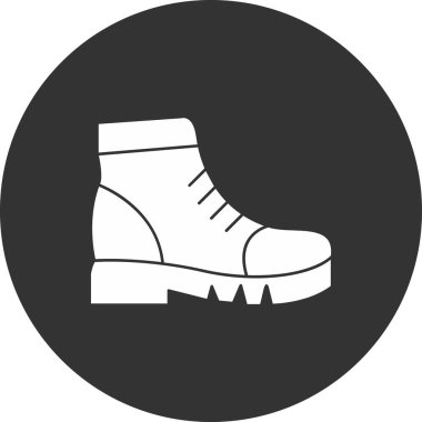 Bir çift ayakkabının vektör çizimi.