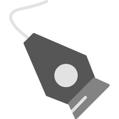 Lamba simgesinin yassı tasarım çizimi. vektör illüstrasyonu