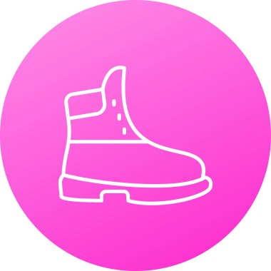 vektör ayakkabı ağı simgesi