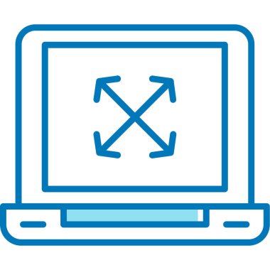 Web simgesi vektör illüstrasyonu