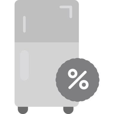 Taslak biçiminde indirimli indirim simgesi